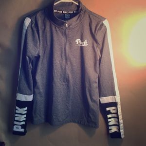 🌷BRAND NEW (Never Worn) VS Pink Quarter Zip!